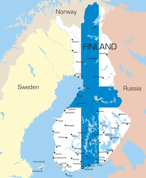 Finlandia — Wektor stockowy