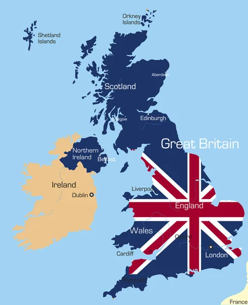 Großbritannien — Stockvektor