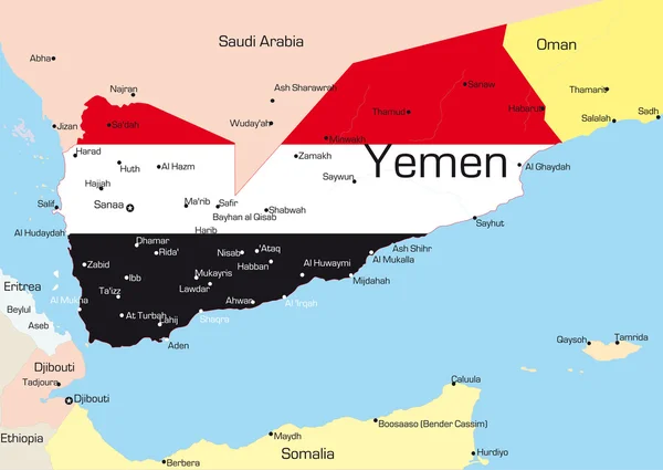 Ємен — стоковий вектор