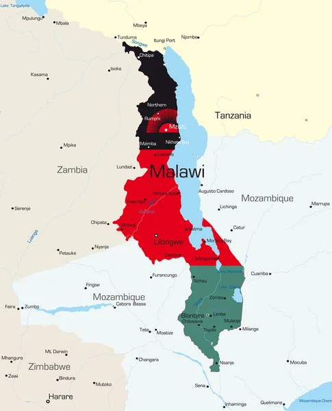 Малави — стоковый вектор