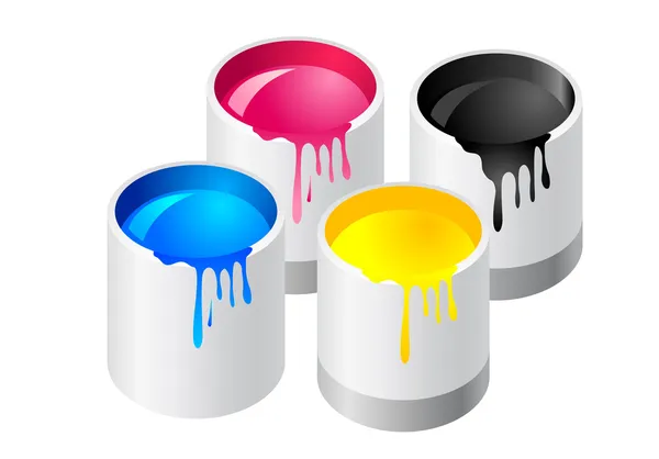 Paint canister — Stock Vector