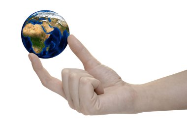 Earth in hand