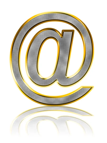 Símbolo de e-mail Bling — Fotografia de Stock