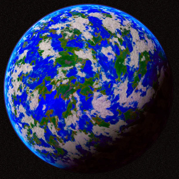 Blauer Planet — Stockfoto
