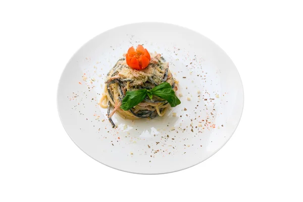 Salad with macaroni — Stock Photo, Image