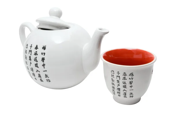 アジアン スタイルの茶道具 — ストック写真