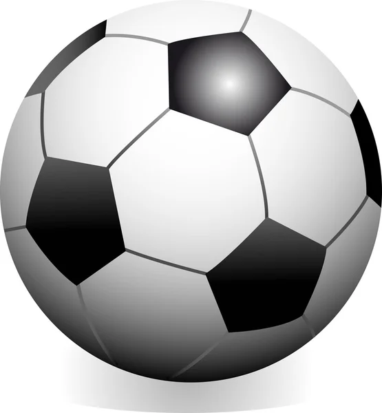 Soccer game ball — Stock Vector