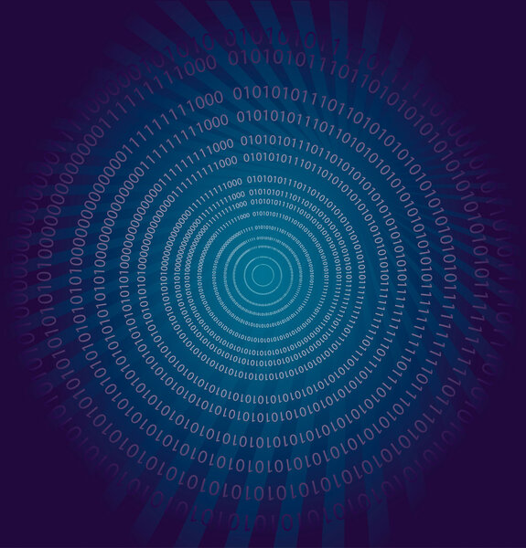 Abstract binary background