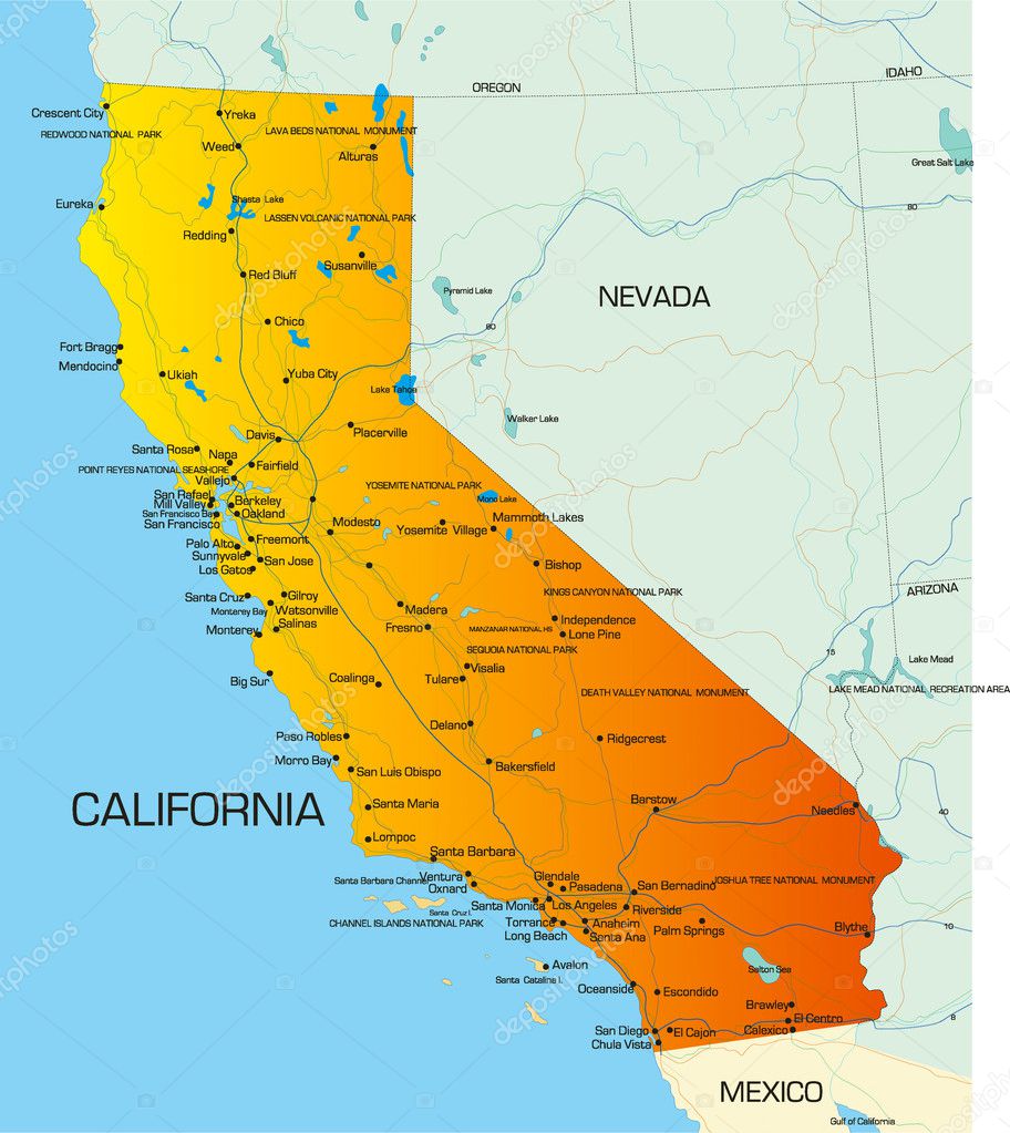 Сан франциско какой штат. Штат Калифорния на карте. Штат Калифорния на карте США. Карта штата Glendale California. Сан Франциско на карте Калифорнии.