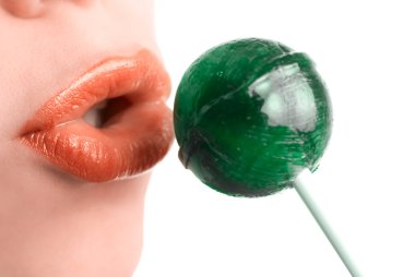 Yeşil lolipop