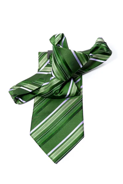 Green man's necktie — Stock Photo, Image
