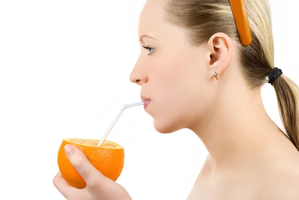 Appelsinjuice – stockfoto
