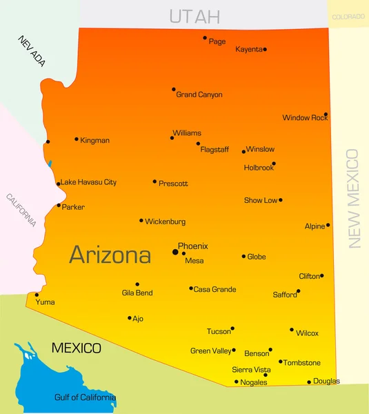 Arizona — Vetor de Stock