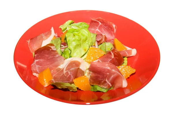Jamon salad — Stock Photo, Image
