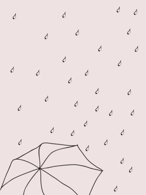 Rain drops clipart