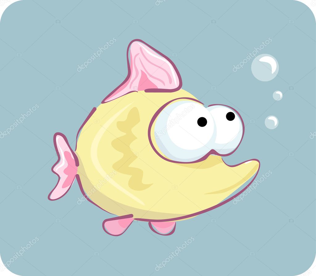 Funny fish — Stock Vector © pereca #2138626