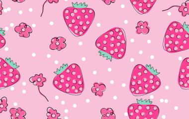 Strawberry fields forewer clipart