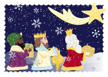 Three kings clipart