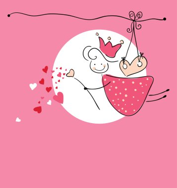 Love fairy clipart