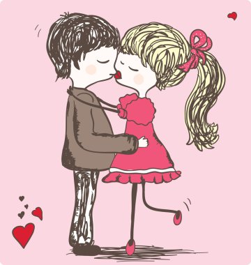 Kiss clipart