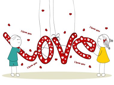 Bring you my love clipart