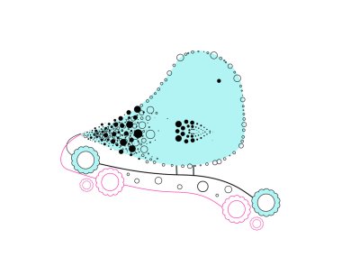 Circle bird clipart