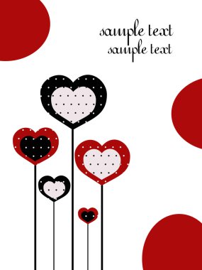 Love card clipart