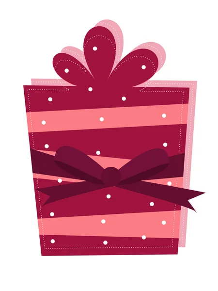 Isolated gift — Stock Vector