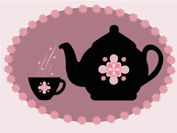 Чайник — стоковый вектор