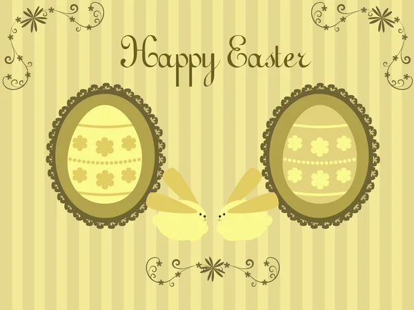 Easter background - horizontal — Stock Vector