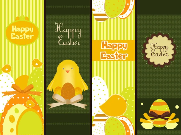 Easter banners — Stock Vector