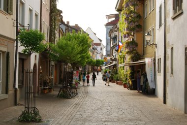 Street of Radolfzell clipart