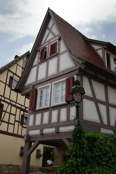 Duitse huis uit de 14e eeuw — Stockfoto