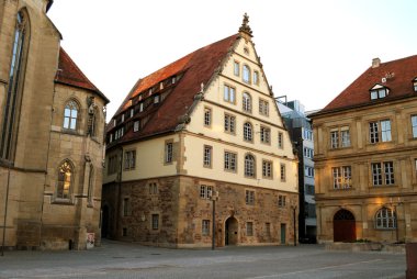 Large medieval house in Stuttgart clipart