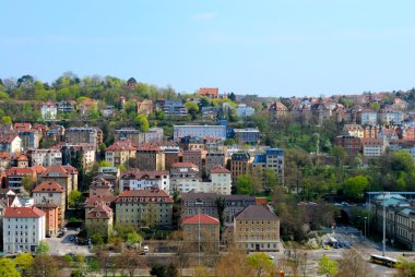 Residential area in Stuttgart clipart