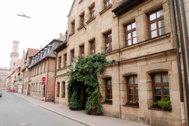 Street in Nuremberg - Fuerth clipart