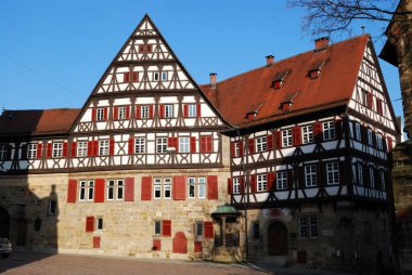 Medieval house in Stuttgart-Esslingen clipart