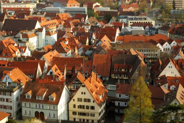 Stuttgart-esslingen şehir merkezi