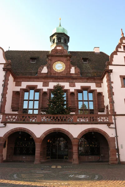 Maison médiévale à Fribourg, Allemagne — Photo