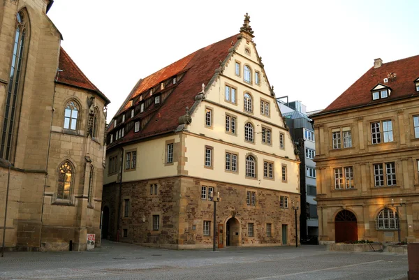 Gran casa medieval en Stuttgart Imagen De Stock