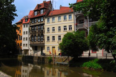 Tranquil cityscape - Bamberg clipart