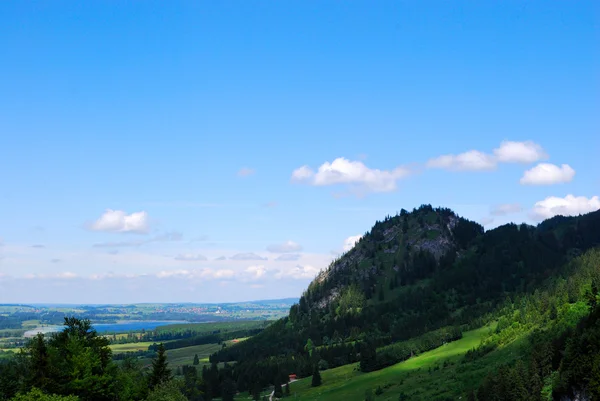 View from Neuschwanstein castle — Stock Photo, Image