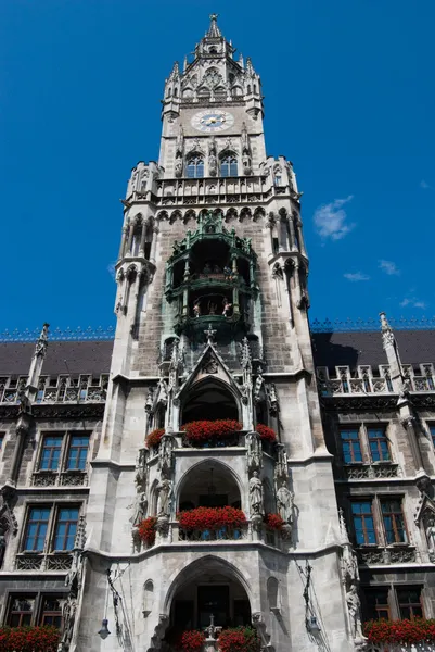 Münchner Rathaushauptturm — Stockfoto