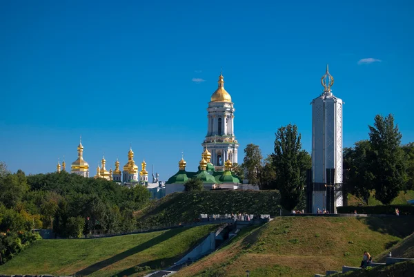 Distrito religioso ortodoxo en Kiev — Foto de Stock