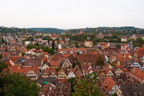 Panoramablick auf Tübingen — Stockfoto