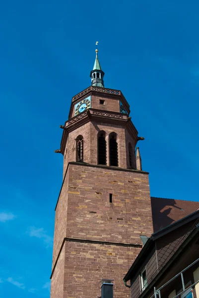 Średniowieczny kościół w Stuttgarcie — Zdjęcie stockowe