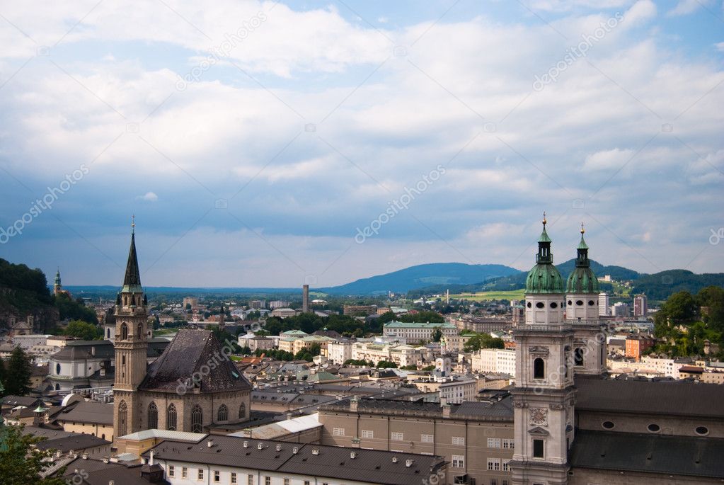 Salzburg church and cathedral