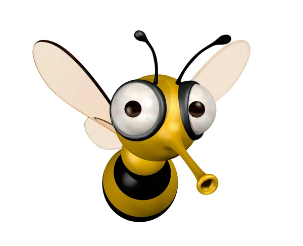 Αστεία μέλισσα — Φωτογραφία Αρχείου