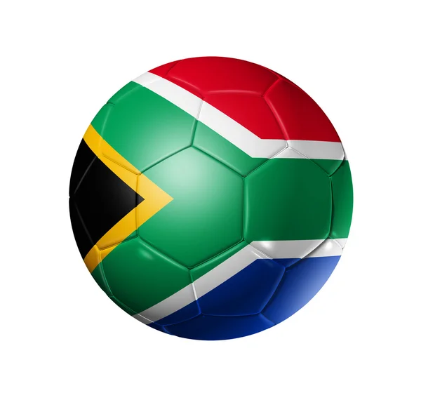 Μπάλα ποδοσφαίρου ποδοσφαίρου με τη Νότια Αφρική f — Φωτογραφία Αρχείου