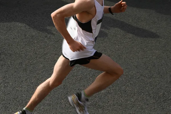 Maraton igång — Stockfoto